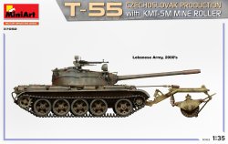 画像4: ミニアート[MA37092]1/35　T-55チェコスロバキア製 KMT-5Mマインローラー付