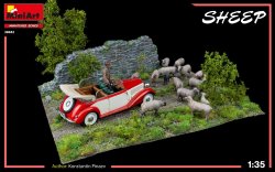 画像5: ミニアート[MA38042]1/35　羊(15頭)セット