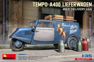 画像1: ミニアート[MA38057]1/35 Tempo A400 リーファーワーゲン 牛乳配達バン (1)