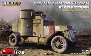 画像1: ミニアート[MA39009]1/35オースチン装甲車1918年イギリス製（西部戦線）フルインテリア（内部再現） (1)
