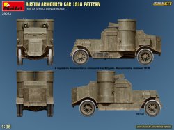画像2: ミニアート[MA39023]1/35 オースチン装甲車 1918年型 ダンスターフォース インテリアキット