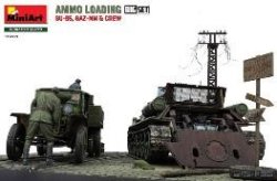 画像2: ミニアート[MA36071]1/35 弾薬装填(SU-85自走砲,GAZ-MM中型トラック&クルー6体入)ビッグセット