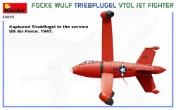 画像6: ミニアート[MA40009]1/35 フォッケウルフ トリープフリューゲル VTOLジェットファイター