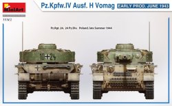 画像3: ミニアート[MA35302]1/35 IV号戦車 H型 Vomag工場製 初期型 (1943年6月)