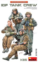 ミニアート[MA37076]1/35 IDF（イスラエル国防軍）戦車兵4体入