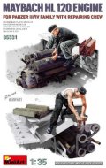 ミニアート[MA35331]1/35 III/IV号戦車用マイバッハHL120エンジン 修理工兵付き