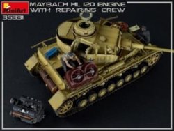 画像2: ミニアート[MA35331]1/35 III/IV号戦車用マイバッハHL120エンジン 修理工兵付き