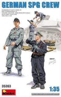 ミニアート[MA35363]1/35 ドイツ SPGクルー 4体セット