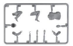 画像8: ミニアート[MA53024]1/35 ドイツ戦車跨乗兵セット2.頭部レジン製