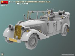画像3: ミニアート[MA35492]1/35 Kfz.2 ドイツ軍通信車 170VK型