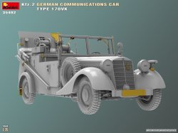 画像6: ミニアート[MA35492]1/35 Kfz.2 ドイツ軍通信車 170VK型