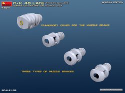画像7: ミニアート[MA53013]1/35 ドイツ軍 7.5cm PaK 40 後期型 w/エリート砲兵連隊乗員。特別版