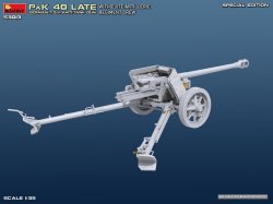 画像9: ミニアート[MA53013]1/35 ドイツ軍 7.5cm PaK 40 後期型 w/エリート砲兵連隊乗員。特別版