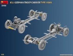 画像9: ミニアート[MA35486]1/35 Kfz.1 ドイツ軍 兵員輸送車 170VK型