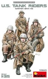ミニアート[MA53045]1/35 米国 戦車跨乗兵（1944年冬〜1945年）