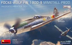 画像1: ミニアート[MA48040]1/48 フォッケ・ウルフ Fw 190D-9 ミメタール製 ベーシックキット 第301戦闘航空団