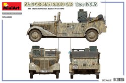 画像8: ミニアート[MA35488]1/35 Kfz.2 ドイツ軍無線車 170VK型