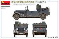 画像10: ミニアート[MA35488]1/35 Kfz.2 ドイツ軍無線車 170VK型