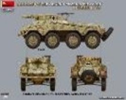 画像5: ミニアート[MA53046]1/35 Sd.Kfz.234/3 重装甲偵察車「シュトゥンメル」後期型