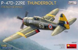 画像1: ミニアート[MA48047]1/48 P-47D-22RE サンダーボルト フランス軍仕様 ベーシックキット