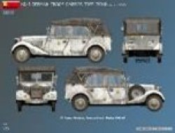 画像3: ミニアート[MA53003]1/35 Kfz.1 ドイツ軍兵員輸送車 タイプ170VK（帆布仕様）
