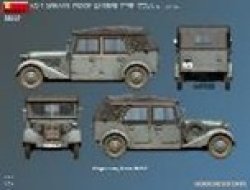 画像5: ミニアート[MA53003]1/35 Kfz.1 ドイツ軍兵員輸送車 タイプ170VK（帆布仕様）