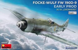 画像1: ミニアート[MA48035]1/48 フォッケ・ウルフ Fw 190D-9 初期生産型 JG 54 『グリューンヘルツ』 ベーシックキット