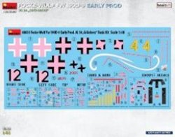 画像2: ミニアート[MA48035]1/48 フォッケ・ウルフ Fw 190D-9 初期生産型 JG 54 『グリューンヘルツ』 ベーシックキット