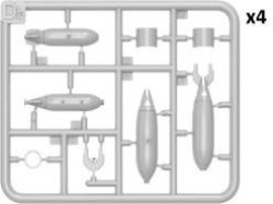 画像3: ミニアート[MA49023]1/48 英国製爆弾