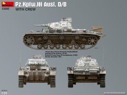 画像7: ミニアート[MA53085]1/35 III号戦車 D/B型w/クルー