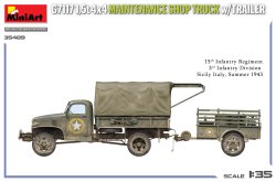 画像3: ミニアート[MA35498]1/35 G7117 1.5t 4x4 整備用トラックw/トレーラー