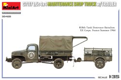 画像4: ミニアート[MA35498]1/35 G7117 1.5t 4x4 整備用トラックw/トレーラー