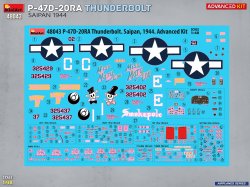 画像4: ミニアート[MA48043]1/48 P-47D-20RA サンダーボルト サイパン 1944年 アドバンスキット