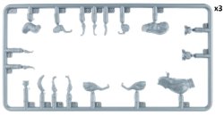 画像3: ミニアート[MA38110]1/35 猫12匹＆犬6匹セット