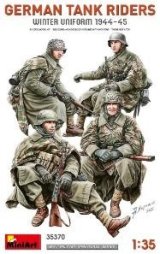 ミニアート[MA35370]1/35 ドイツ 戦車乗組員 冬季仕様1944-45年代 フィギュア4体入
