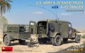ミニアート[MA35418]1/35 米軍 K-51無線トラックw/K-52トレーラー インテリアキット