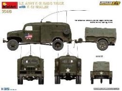 画像4: ミニアート[MA35418]1/35 米軍 K-51無線トラックw/K-52トレーラー インテリアキット