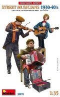 ミニアート[MA38078]1/35 ストリートミュージシャン 1930-40年代　フィギュア3体入