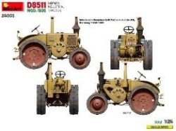 画像2: ミニアート[MA24005]1/24 ドイツ 産業用トラクターD8511 MOD.1936年