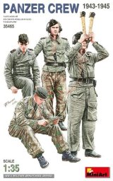 ミニアート[MA35465]1/35 ドイツ戦車クルー 1943年代〜1945年代