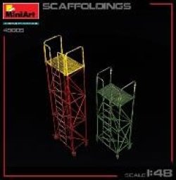 画像4: ミニアート[MA49005]1/48 移動式足場