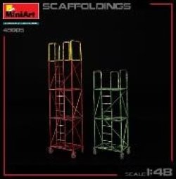 画像5: ミニアート[MA49005]1/48 移動式足場