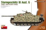 ミニアート[MA72106]1/72 III号突撃砲Ausf.G 1943年4月
