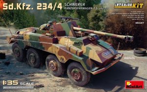 画像1: ミニアート[MA35427]1/35 Sd.Kfz.234/4 7.5cm重装甲車　インテリアキット (1)
