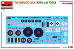 画像2: ミニアート[MA48012]1/48 サンダーボルト Mk.II イギリス空軍 アドバンスドキット