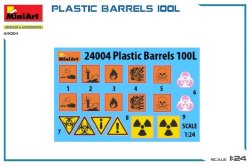 画像2: ミニアート[MA24004]1/24 プラスチック樽 100L