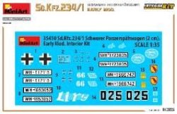 画像6: ミニアート[MA35410]1/35 Sd.Kfz.234/1重装甲兵員輸送車 初期型 インテリアキット