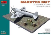 ミニアート[MA49019]1/48 マーストン・マット 着陸帯 オイル缶12個付