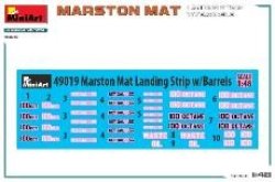 画像2: ミニアート[MA49019]1/48 マーストン・マット 着陸帯 オイル缶12個付