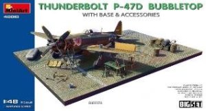 画像1: ミニアート[MA48018]1/48 P-47Dサンダーボルト バブルトップ w/ベース＆アクセサリー (1)